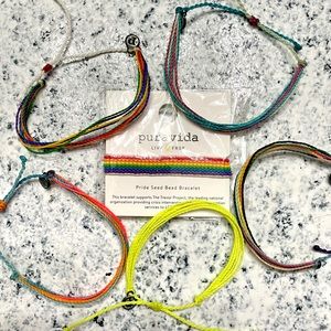 Set of 5 PuraVida Bracelets 🌴